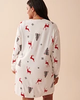 Recycled Fibers Long Sleeve Sleepshirt