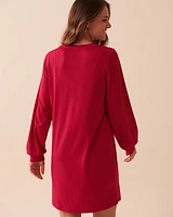 Chemise de nuit ultra douce à motif souris