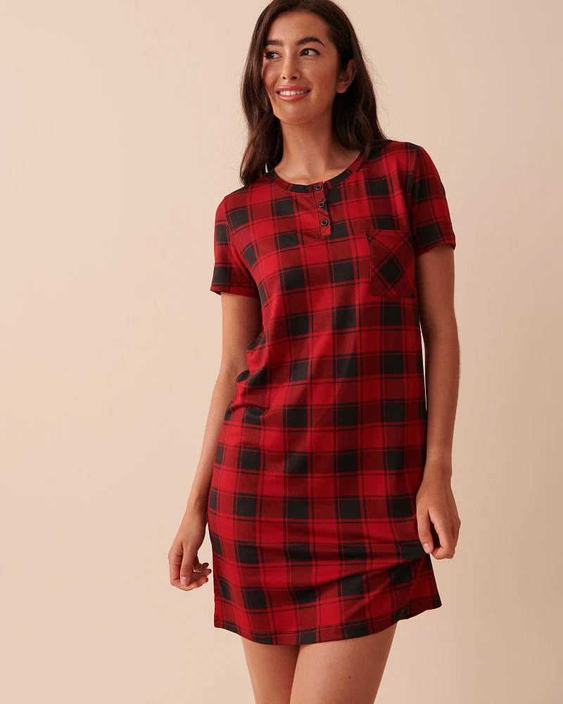 Buffalo Plaid Super Soft Sleepshirt