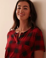 Buffalo Plaid Super Soft Sleepshirt