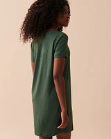 Super Soft Short Sleeve Sleepshirt