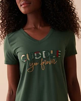 Super Soft Short Sleeve Sleepshirt