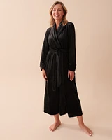 Velvety Softness Long Robe