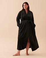 Velvety Softness Long Robe
