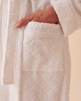 Luxurious Waffle Terry Spa Robe