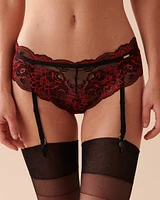 2-tone Lace and Mesh Cheeky Panty