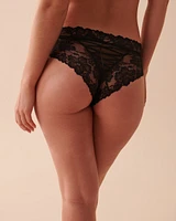 Lace and Cross Back Details Cheeky Panty