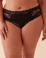 Lace and Cross Back Details Cheeky Panty