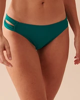 ARUBA Shirred Sides Bikini Bottom