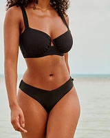 CASABLANCA TEXTURED Thong Bikini Bottom