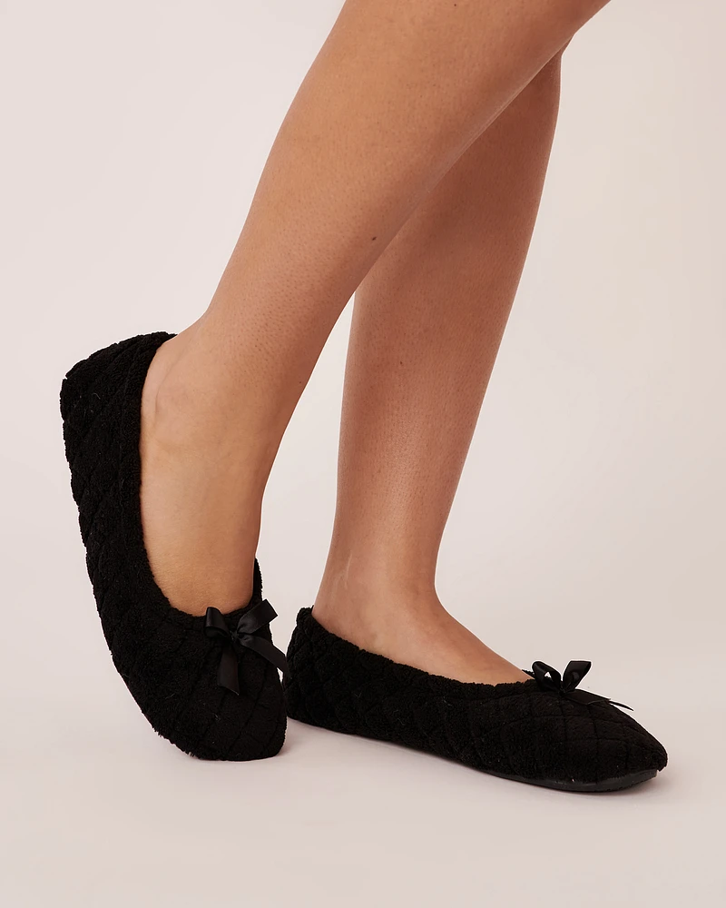 Quilted Ballerina Slippers