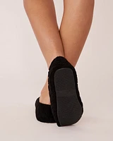 Pantoufles ballerines matelassées