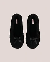 Pantoufles ballerines matelassées