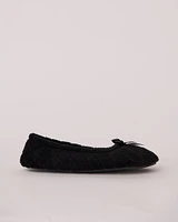 Pantoufles ballerines matelassées