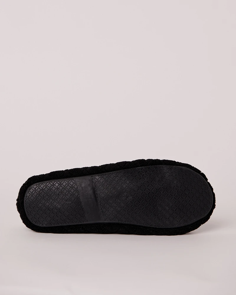 Pantoufles ballerines matelassées