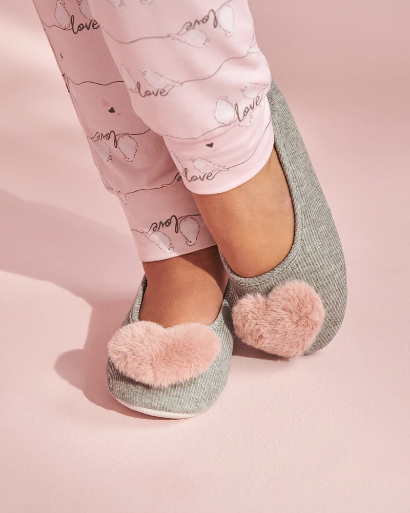 Soft Jersey Ballerina Slippers