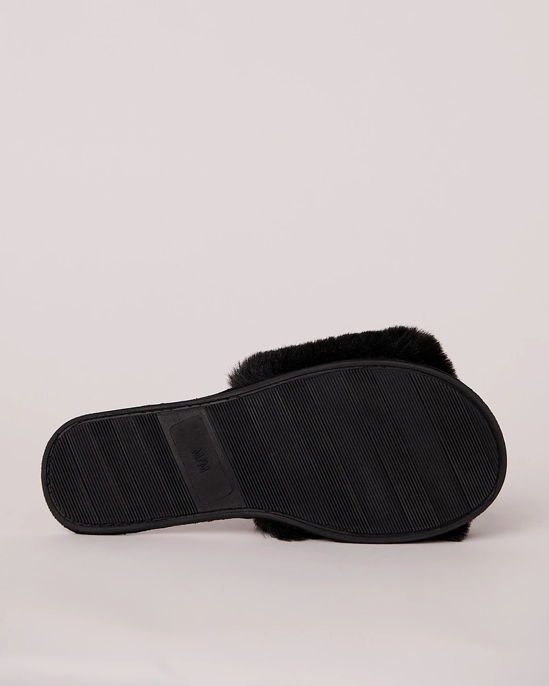 Pantoufles mules ouvertes
