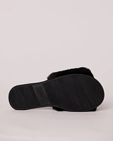 Pantoufles mules ouvertes