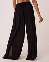 Pantalon à jambe large