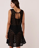Robe sans manches à crochet