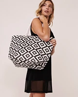 Losange Print Bag