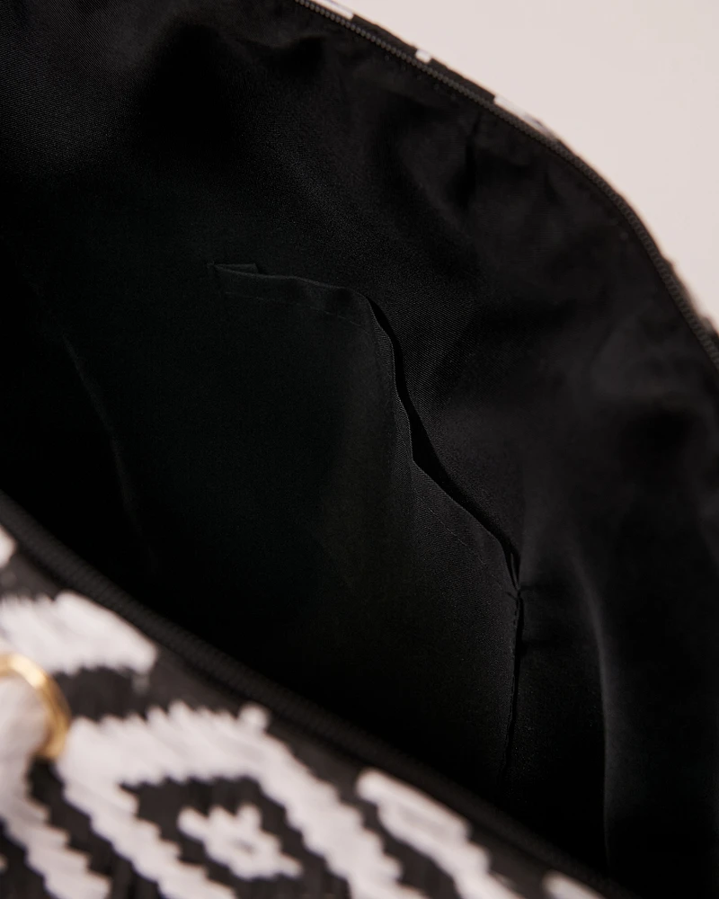 Losange Print Bag