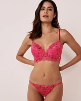 Soutien-gorge push-up demi-buste