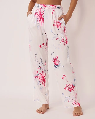 Pantalon en satin