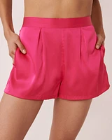 Short en satin