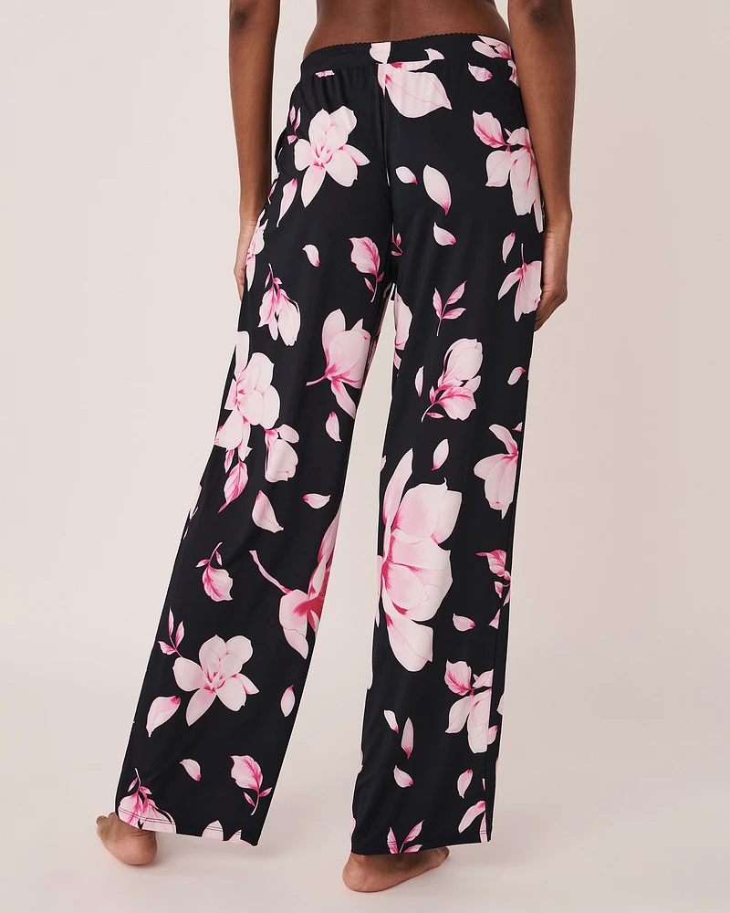 Recycled Fibers Floral Pants