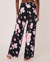 Recycled Fibers Floral Pants
