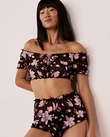 Mesh Floral 2-piece Set