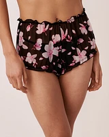 Mesh Floral 2-piece Set