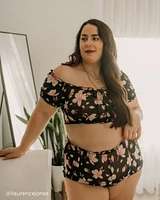Mesh Floral 2-piece Set