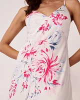 Mid-length Satin Nightie