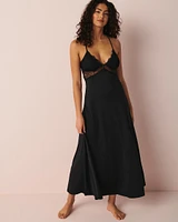 Recycled Fibers Lace Detail Gown