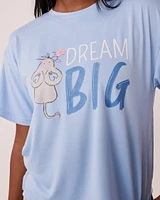 T-shirt ultra doux col rond