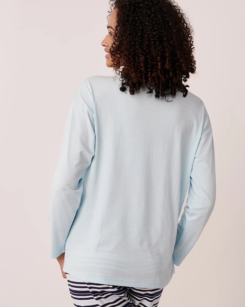 Chandail manches longues en coton