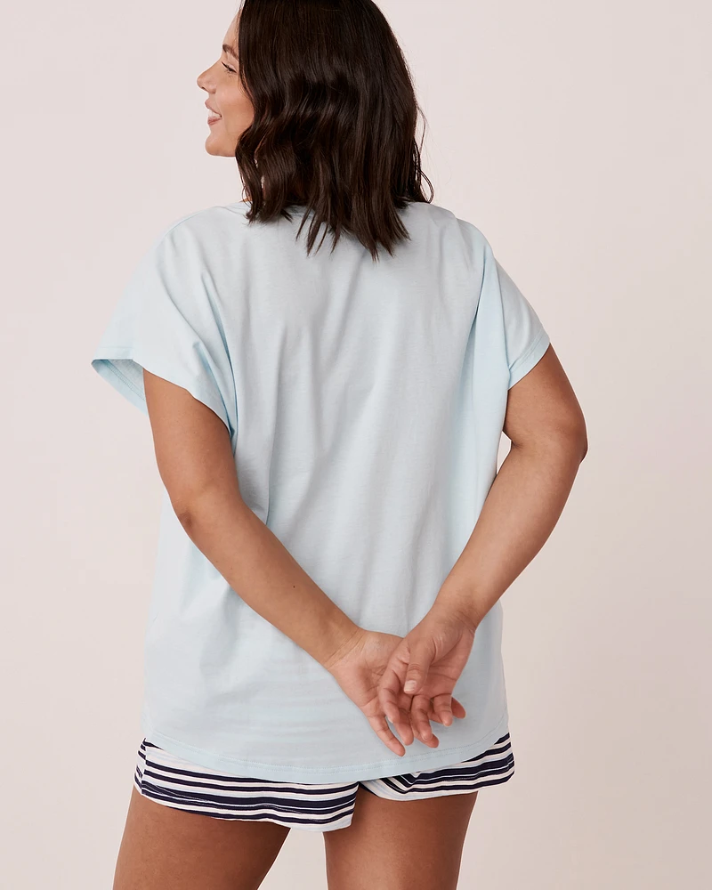 Chandail mancherons en coton