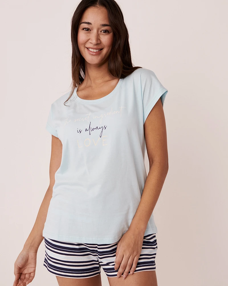 Chandail mancherons en coton