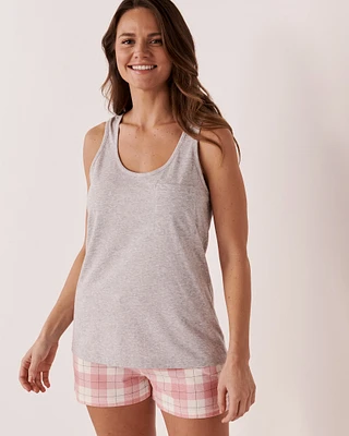 Camisole dos nageur en coton