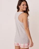 Camisole dos nageur en coton