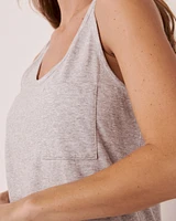 Camisole dos nageur en coton