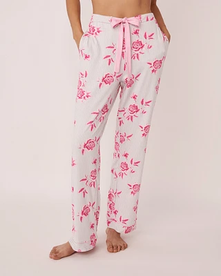 Pantalon ultra doux à jambe large