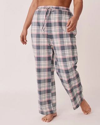 Cotton Straight Leg Pants