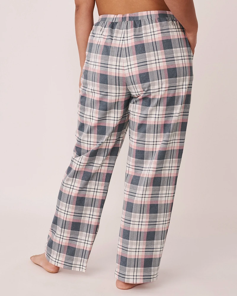 Cotton Straight Leg Pants