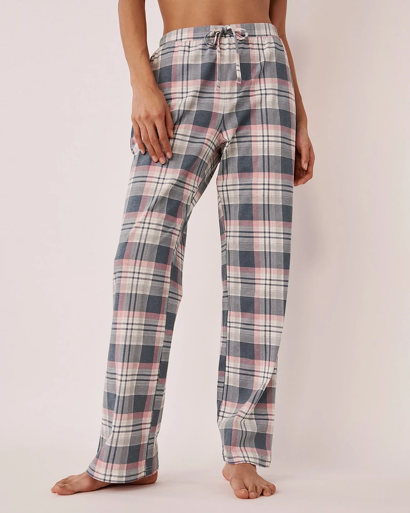 Cotton Straight Leg Pants