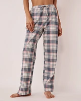 Cotton Straight Leg Pants