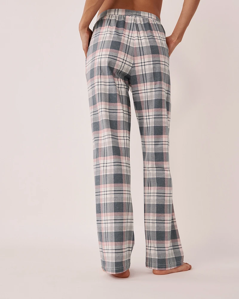 Cotton Straight Leg Pants