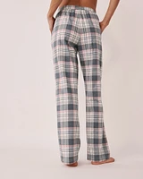 Cotton Straight Leg Pants